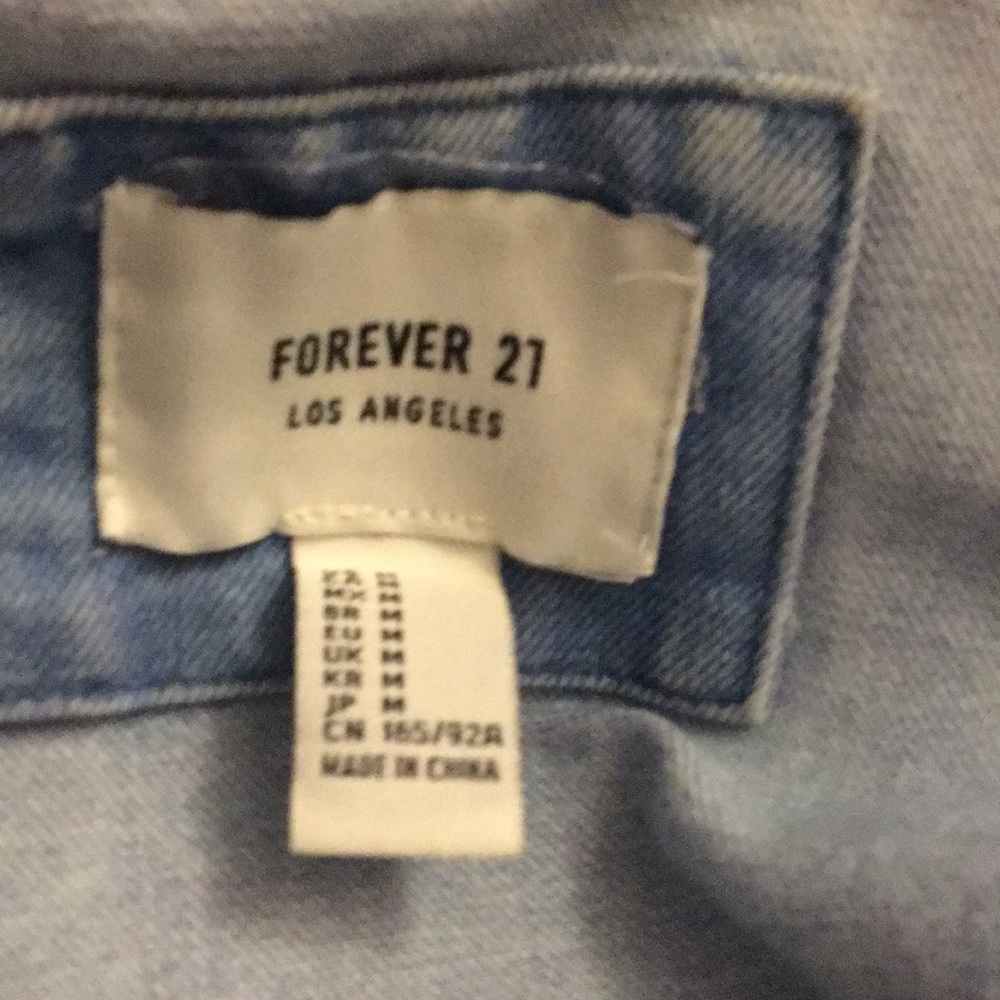 Distressed Jean Jacket - Picture 6 of 6